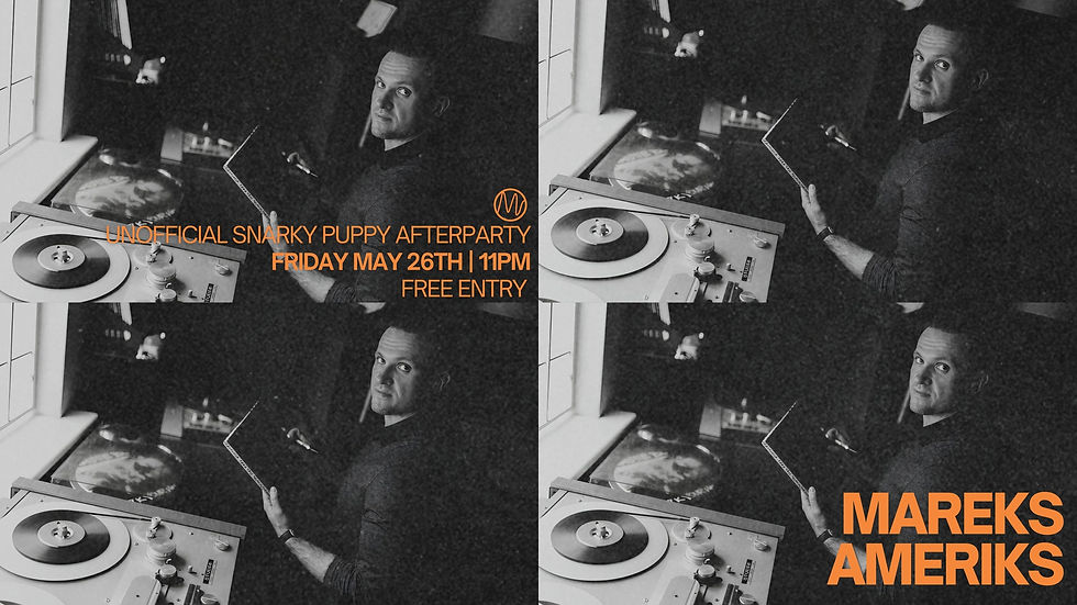 DJ MAREKS AMERIKS | Unofficial Snarky Puppy afterparty