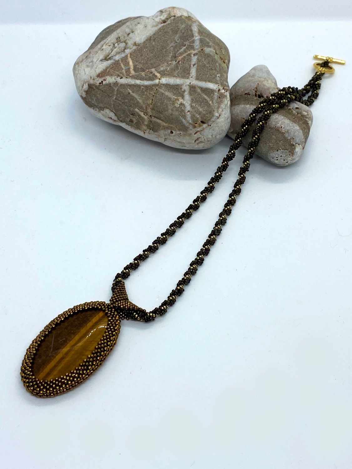 Tiger’s eye pendant