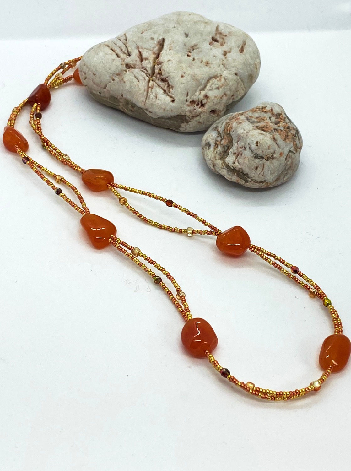 Carnelian necklace 
