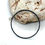 Thumbnail: Memory wire hematite bracelet