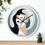 Thumbnail: She’s got The Blues Wall Clock