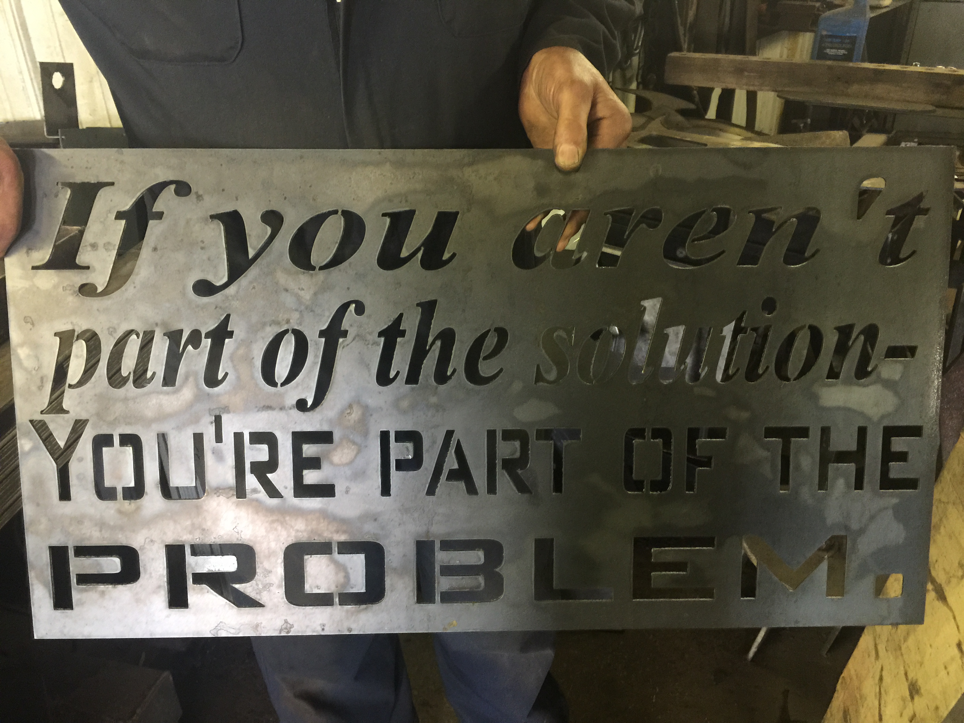 Custom Signs- CNC Plasma Table | metalheadwelding