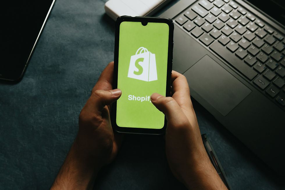 Shopify Mobile Screen