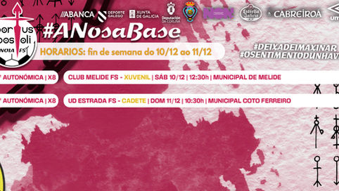 HORARIOS ESCOLA DEPORTIVA | Dous partidos en dous días