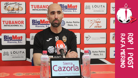 POST PARTIDO | Rafa Merino (Pescados Rubén Burela): “Houbo momentos nos que desconectamos”