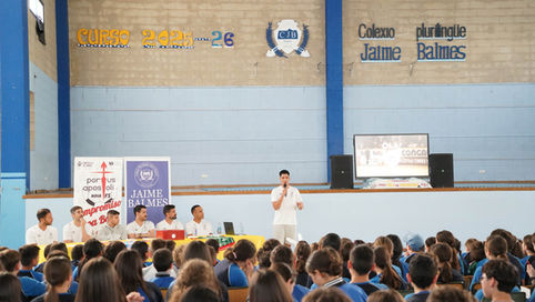 #NoiaPAFSnaEscola | ¡Baño de masas en el Colegio Jaime Balmes!