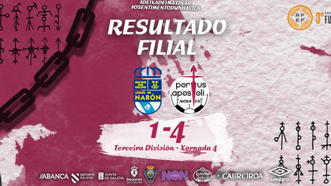 CRÓNICA X4 FILIAL (NAR 1-4 NPA B) | Triunfo de autoridade en Narón