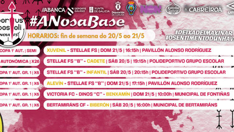 HORARIOS ESCUELA DEPORTIVA | Seis partidos con la cita final de los grupos coperos