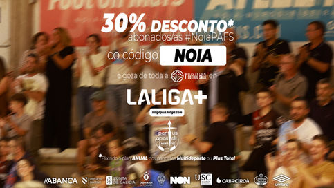 Abonado/a: ¡disfruta de un 30% de descuento en LALIGA+!