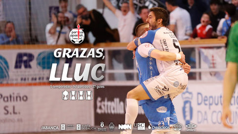 Lluc despídese de Noia tras unha etapa para a lembranza