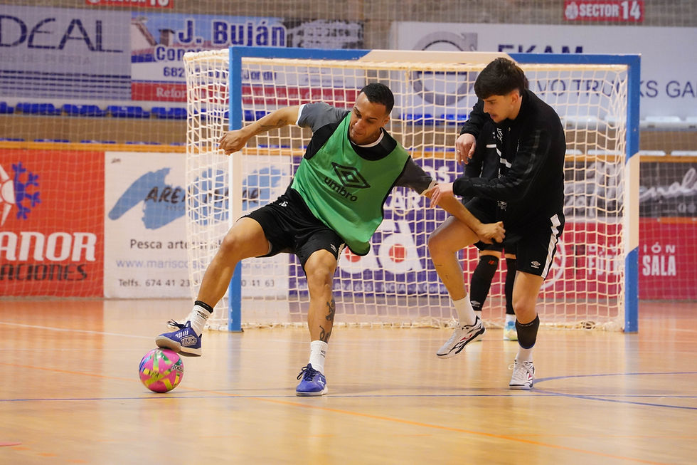 Biel, nun bo momento con 4 goles nos últimos 2 partidos | Imaxe: Manuel Lorenzo/Noia PA FS