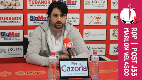 POST PARTIDO | Marlon Velasco: “Triste por no poner el broche a esta gran temporada como locales”