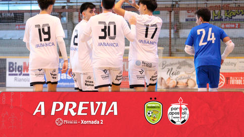 PREVIA X2 SEGUNDA DIVISIÓN “B” FS | Deporcyl Guardo FS - Noia Portus Apostoli FS “B” | Proba do algodón