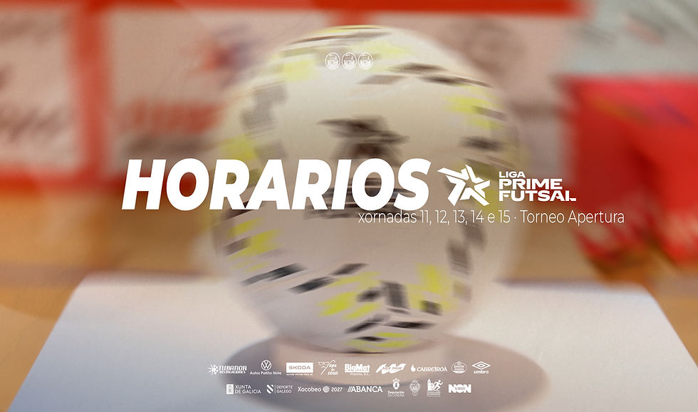 Mércores, 14/10/2026 · 17:04h | Desveladas datas e horas do apartado final do Apertura, cunha emisión por Teledeporte.