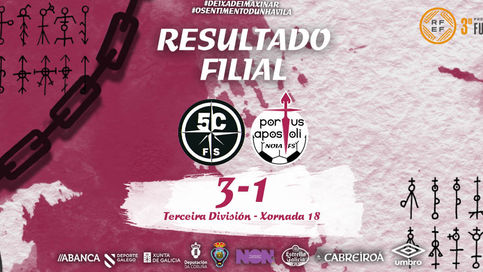 CRÓNICA X18 FILIAL (5 COR 3-1 NPA B) | Faltou o gol