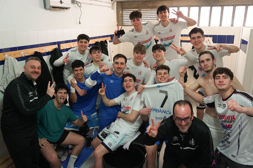 Xoves, 28/05/2026 · 16:50h · Imaxe: Manuel Lorenzo/Noia PA FS | Analizamos, co respaldo do seu adestrador Chipi, a fantástica temporada do Portus Apostoli “B” na súa segunda campaña na categoría de bronce.