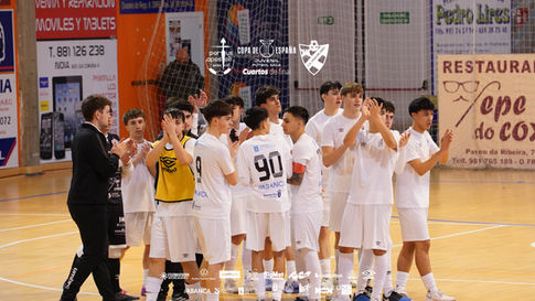 O Xuvenil DH, ante o CD Valle del Ebro nos cuartos de final da Copa de España Xuvenil FS