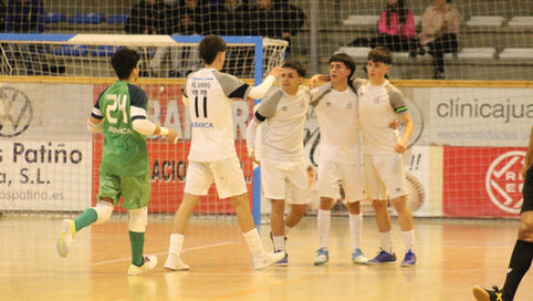 CRÓNICA X18 XUVENIL DIVISIÓN DE HONRA FS (NPA 5–2 SAL) | O líder remonta e resárcese