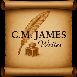 C.M. James Writes publishing logo