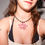 Miniatura: Collar Bailarina grunge 
