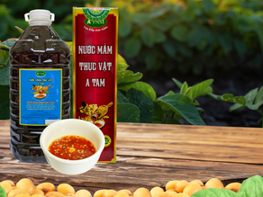 NƯỚC MẮM CHAY A TAM – HƯƠNG VỊ TINH KHIẾT, ĐẬM ĐÀ TỪ THIÊN NHIÊN