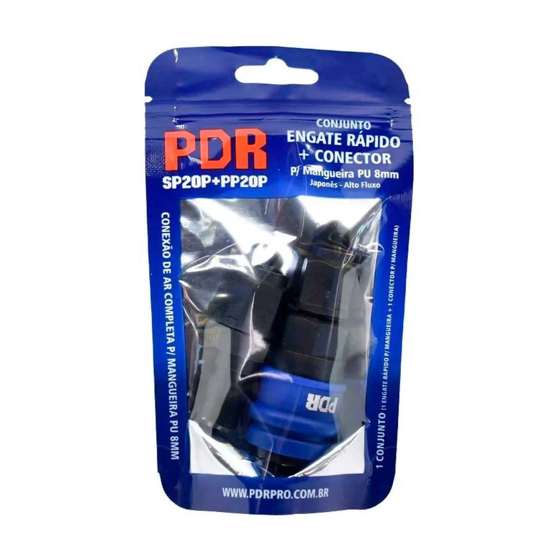 Engate Rápido + Conector PDR SP20P + PP20P
