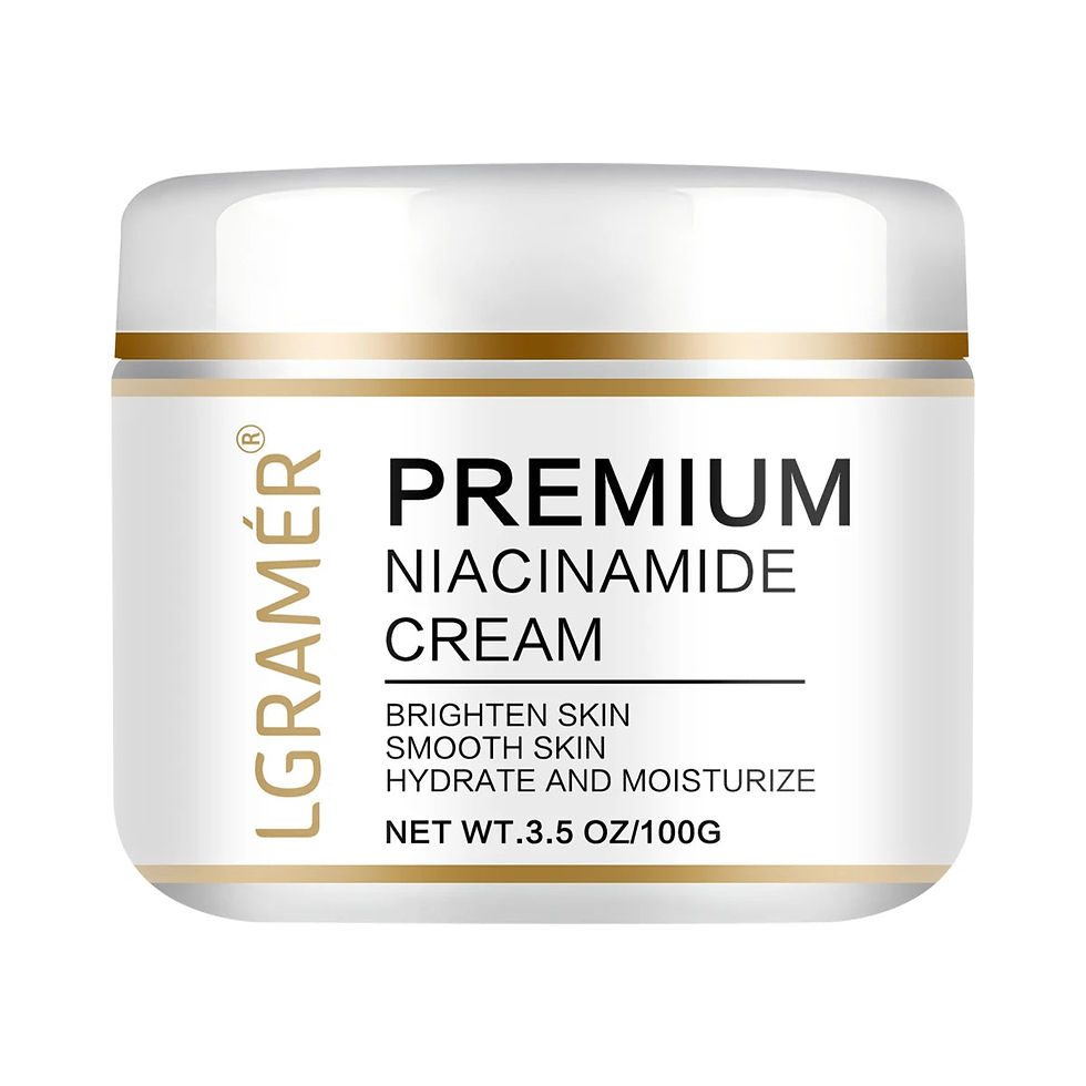 LGRAMER Premium Niacinamide Cream jar