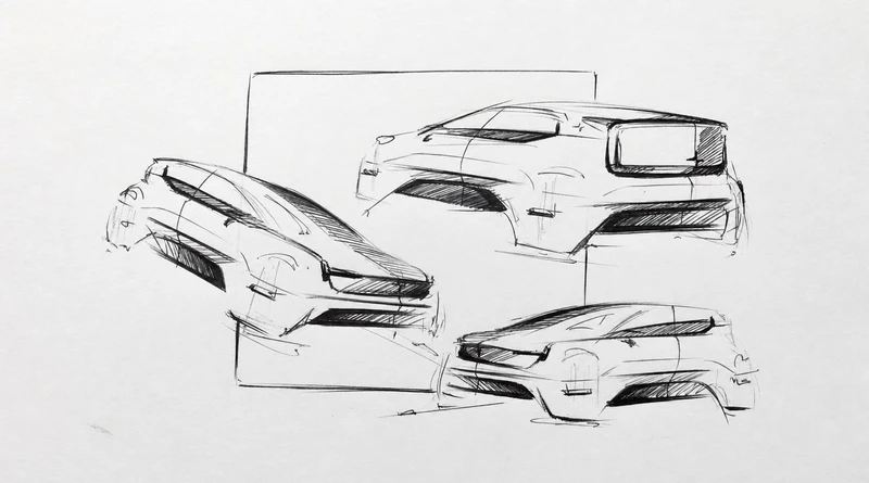 Transportation Design Grundlagen – Autos zeichnen und professionelle Fahrzeugskizzen lernen