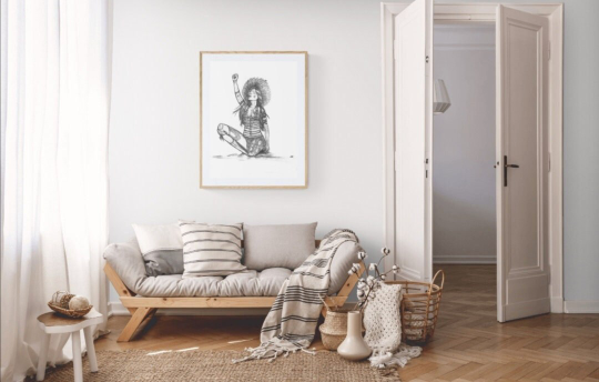 "Résilience" - Affiche illustrée