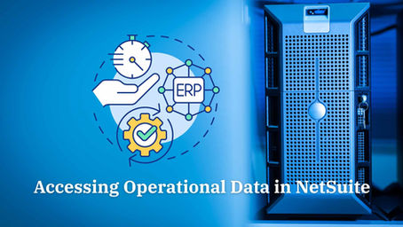 Research Report: Accessing Operational Data in NetSuite