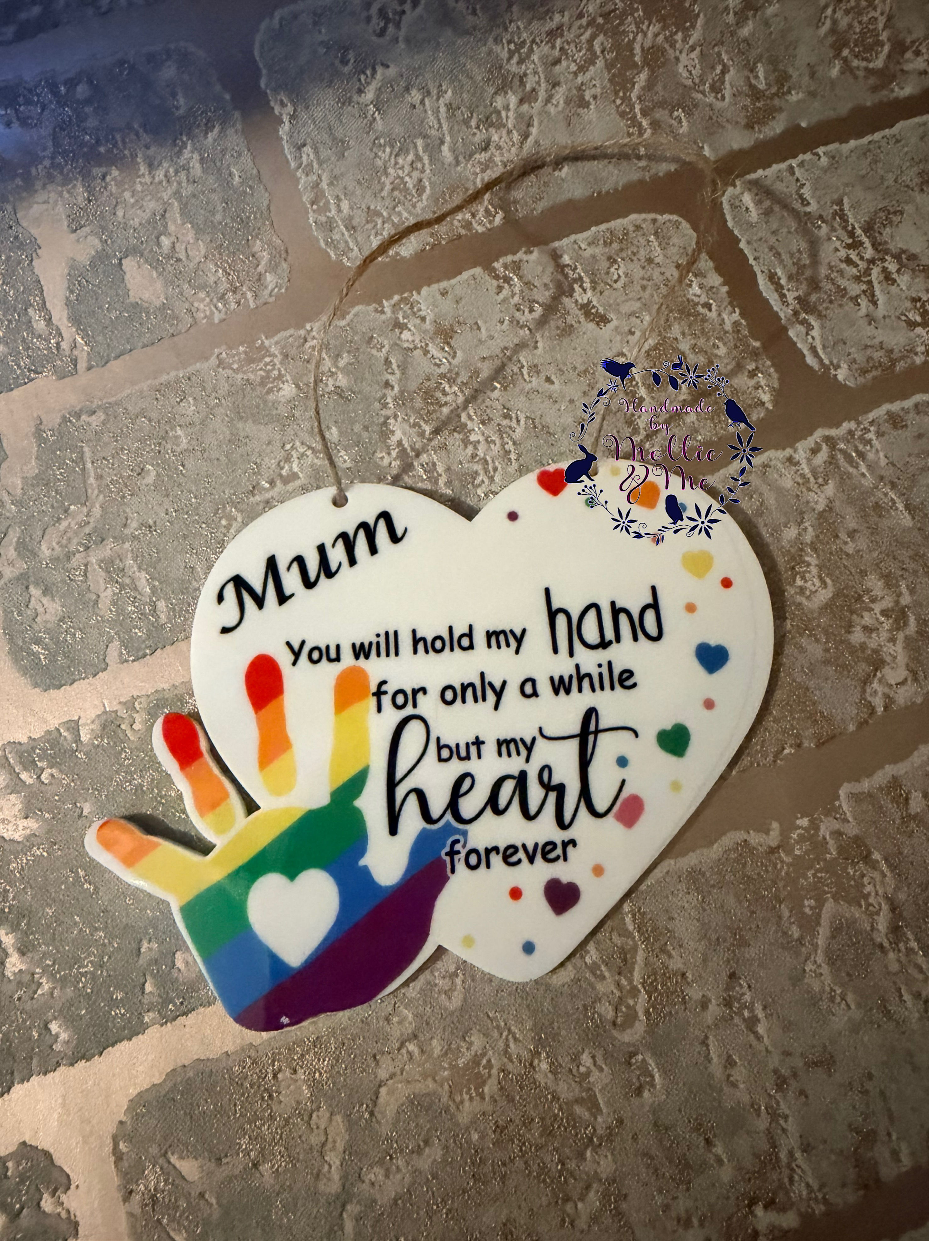 You will hold my hand