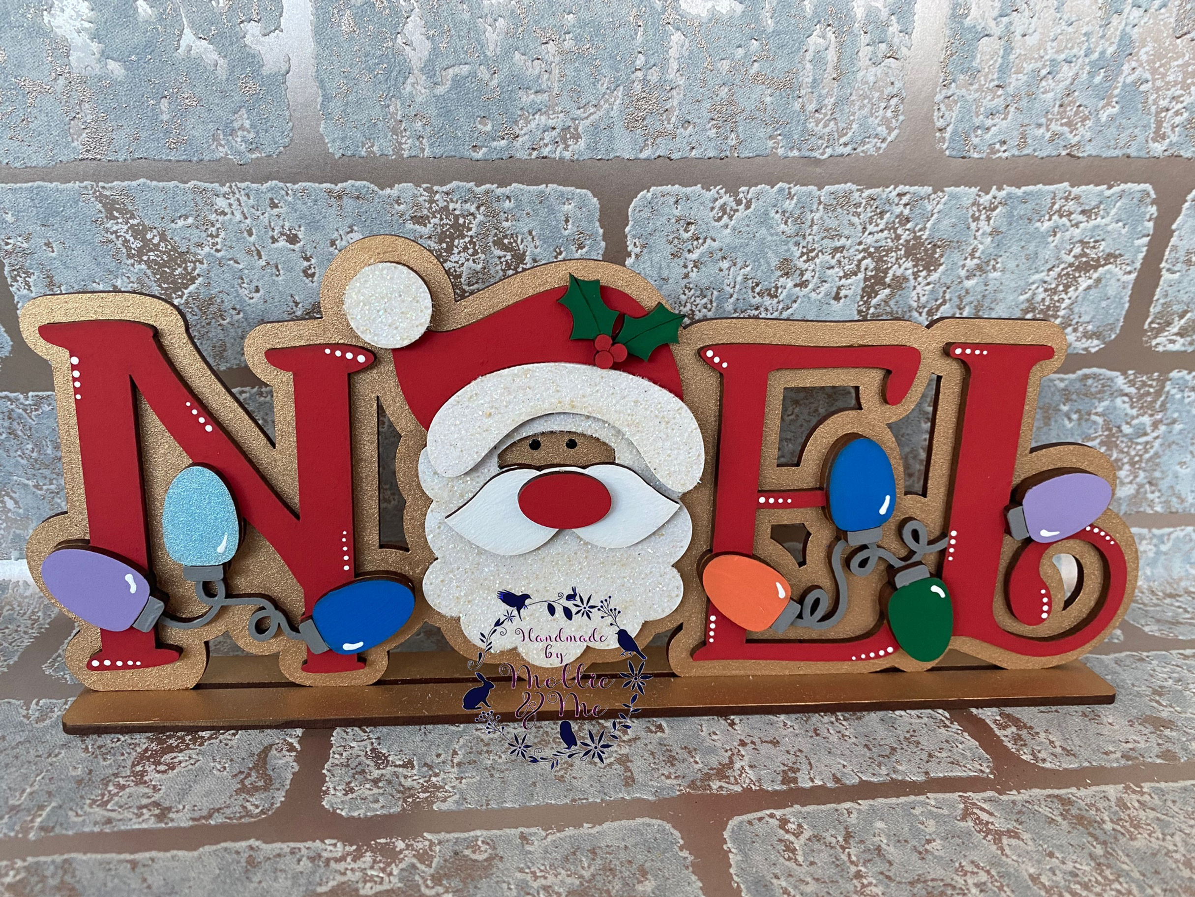 Noel freestanding sign