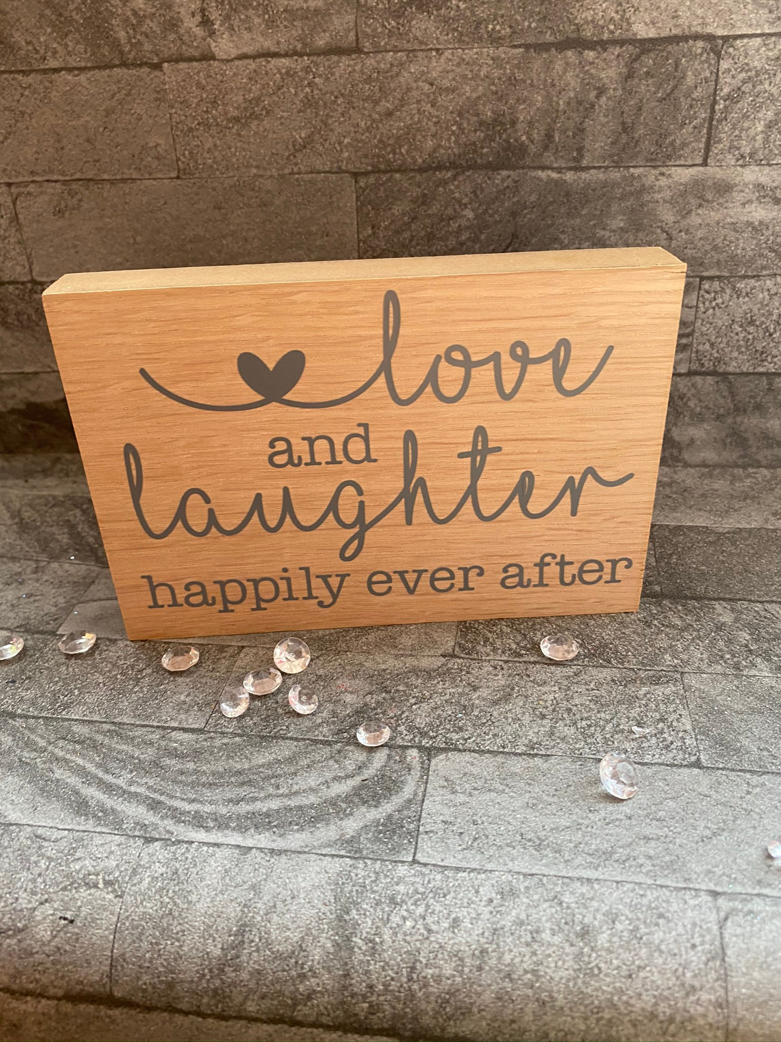 Love and laughter happily ever after