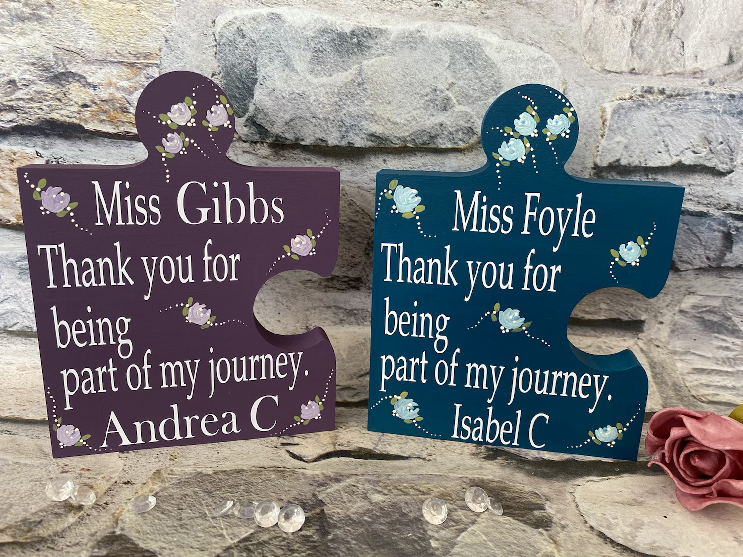 Personalised teacher jigsaws