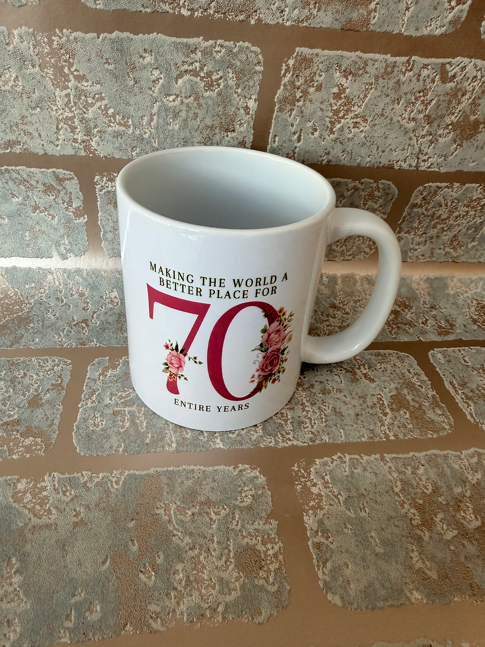 Thumbnail: Milestone mug and coaster set for birthdays 