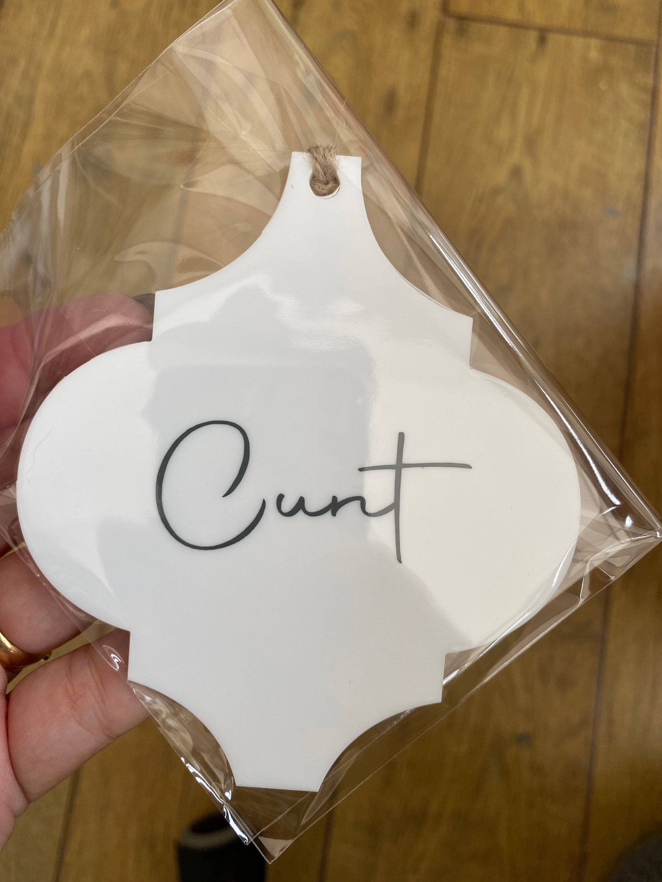 Swearing baubles for Christmas