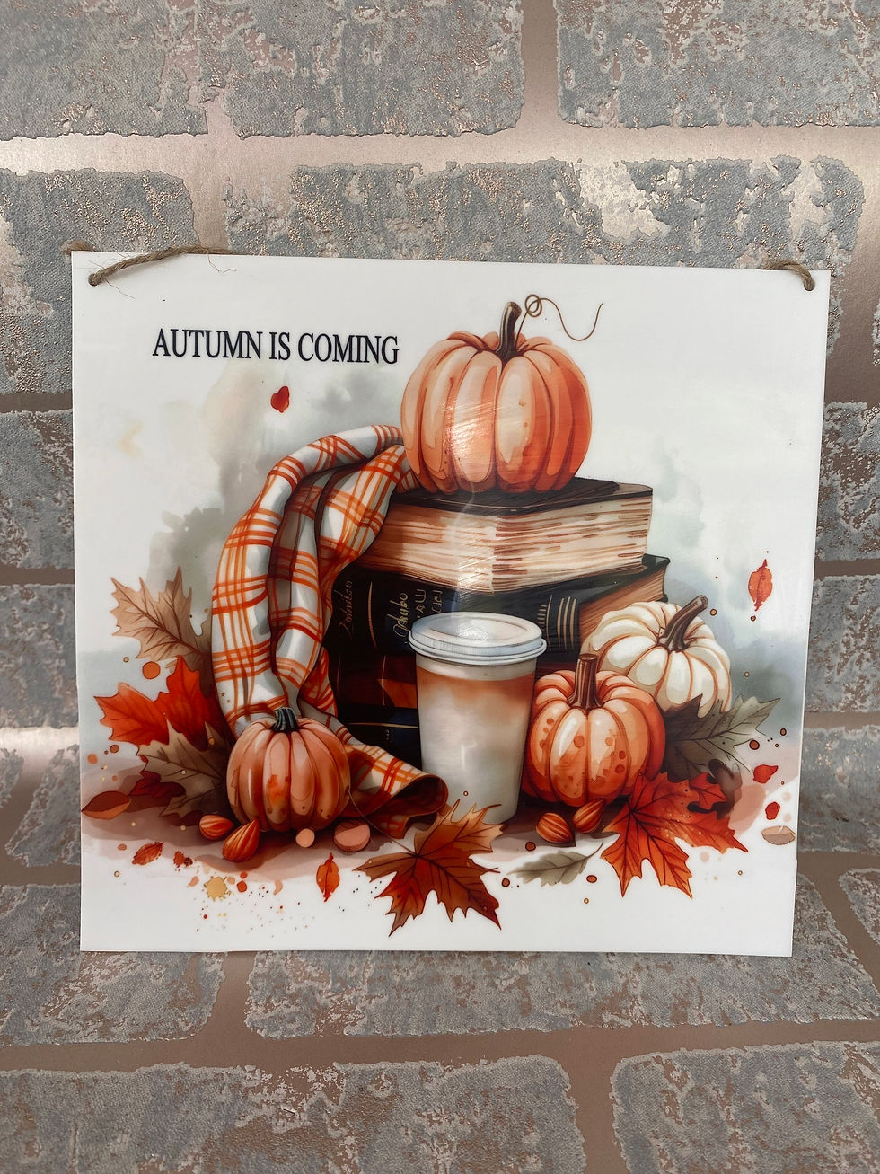 Thumbnail: Acrylic pumpkin signs