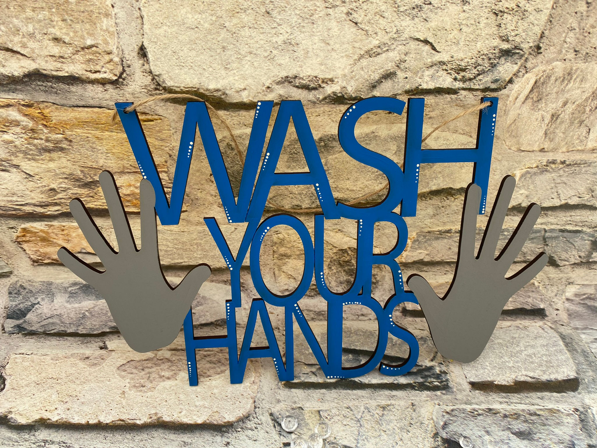 Wash your hands sign