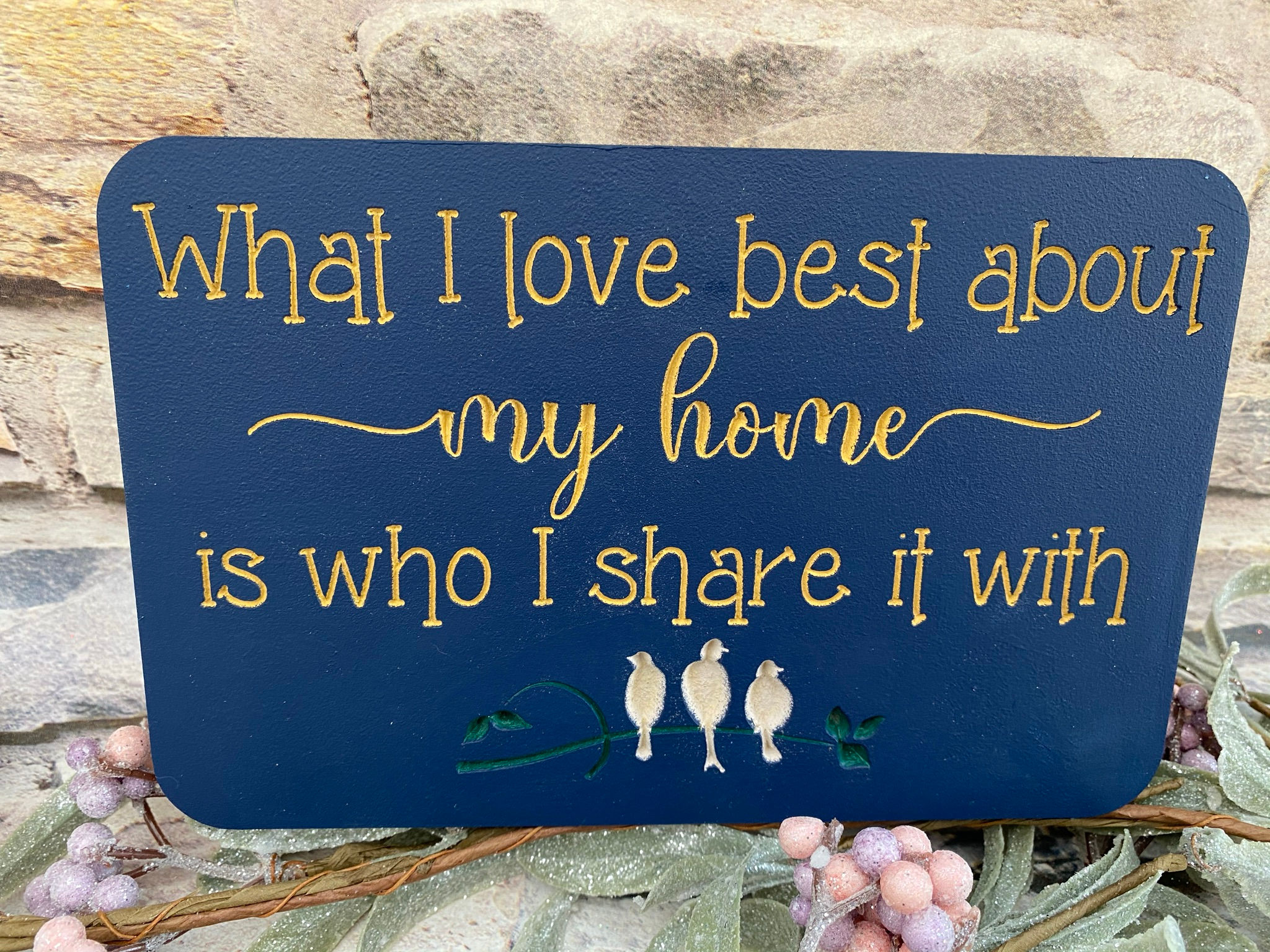 What I love best about my home is who I share it with