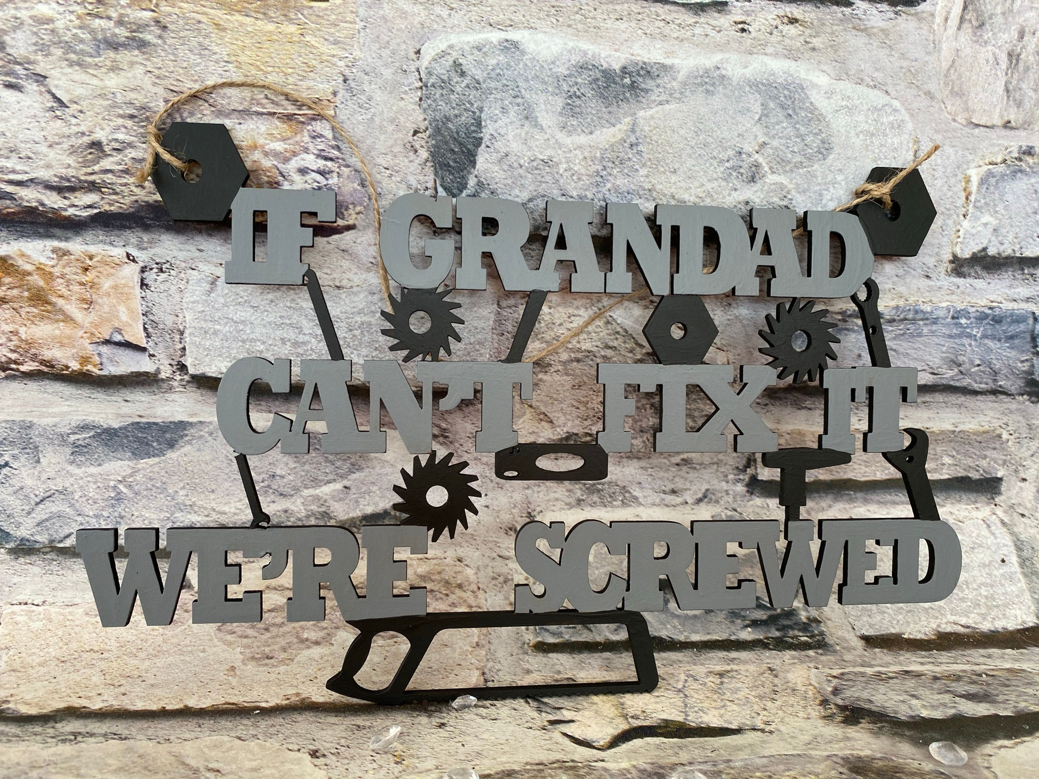 If Grandad can't fix it we're screwed