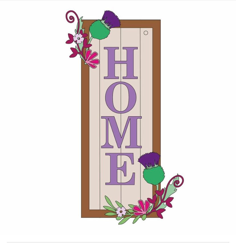 Thumbnail: Home signs with flowers