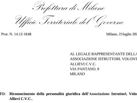 Acquisizione personalità giuridica