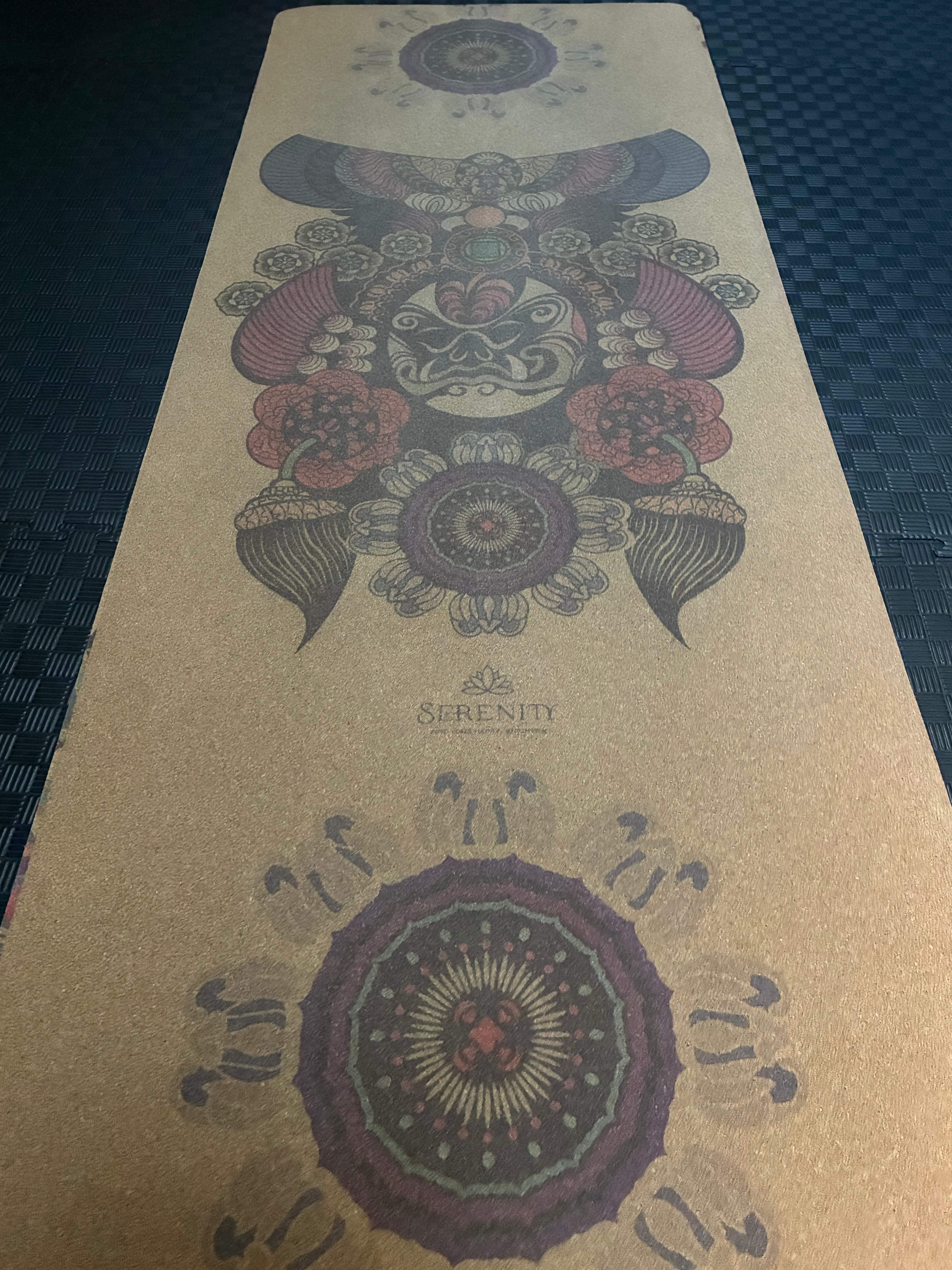 Natural Cork Totem Yoga Mat