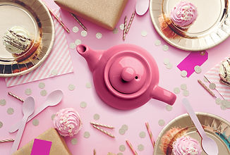 Pink Teapot Setting