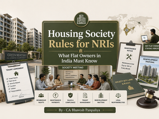 Housing Society Rules for NRIs in India What Flat Owners Must Know Before Problems Start 🏠
