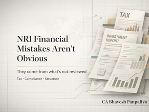 NRI Financial Planning: Mistake vs Strategy