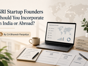 NRI startup founders, investment rules