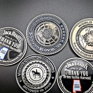 Covid Challenge Coin designs