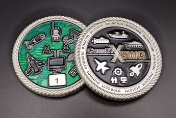 Challenge Coin Design for Cyber Security Developmental
