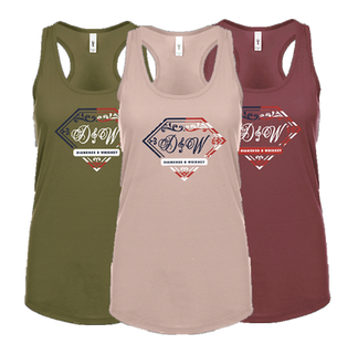 Diamonds and Whiskey Concert Apparel- Tank Top Design